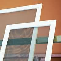 Pure White Mosquito Net Frame